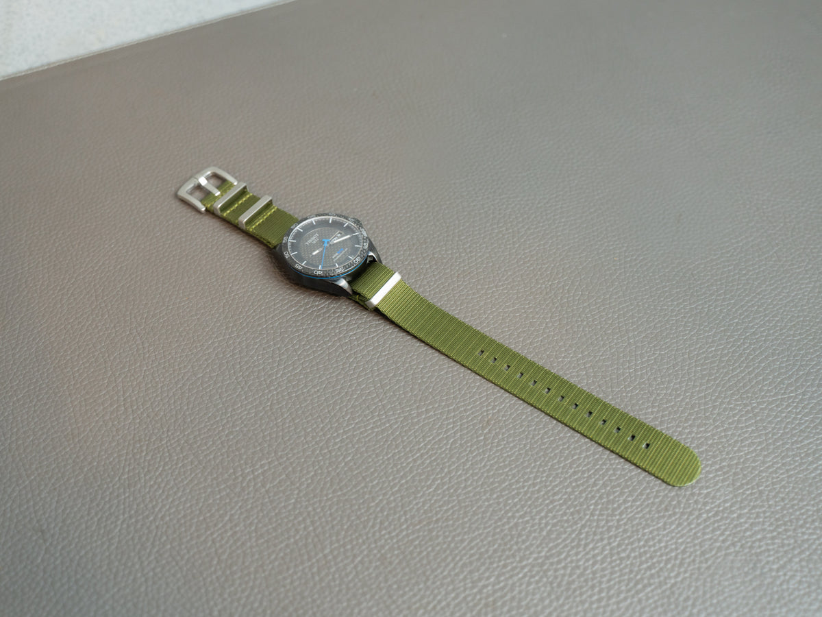 Nylon Watch Band 1 piece - Green