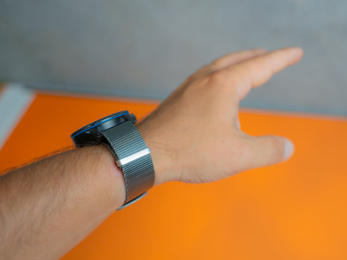 Nylon Watch Band 1 piece - Grey