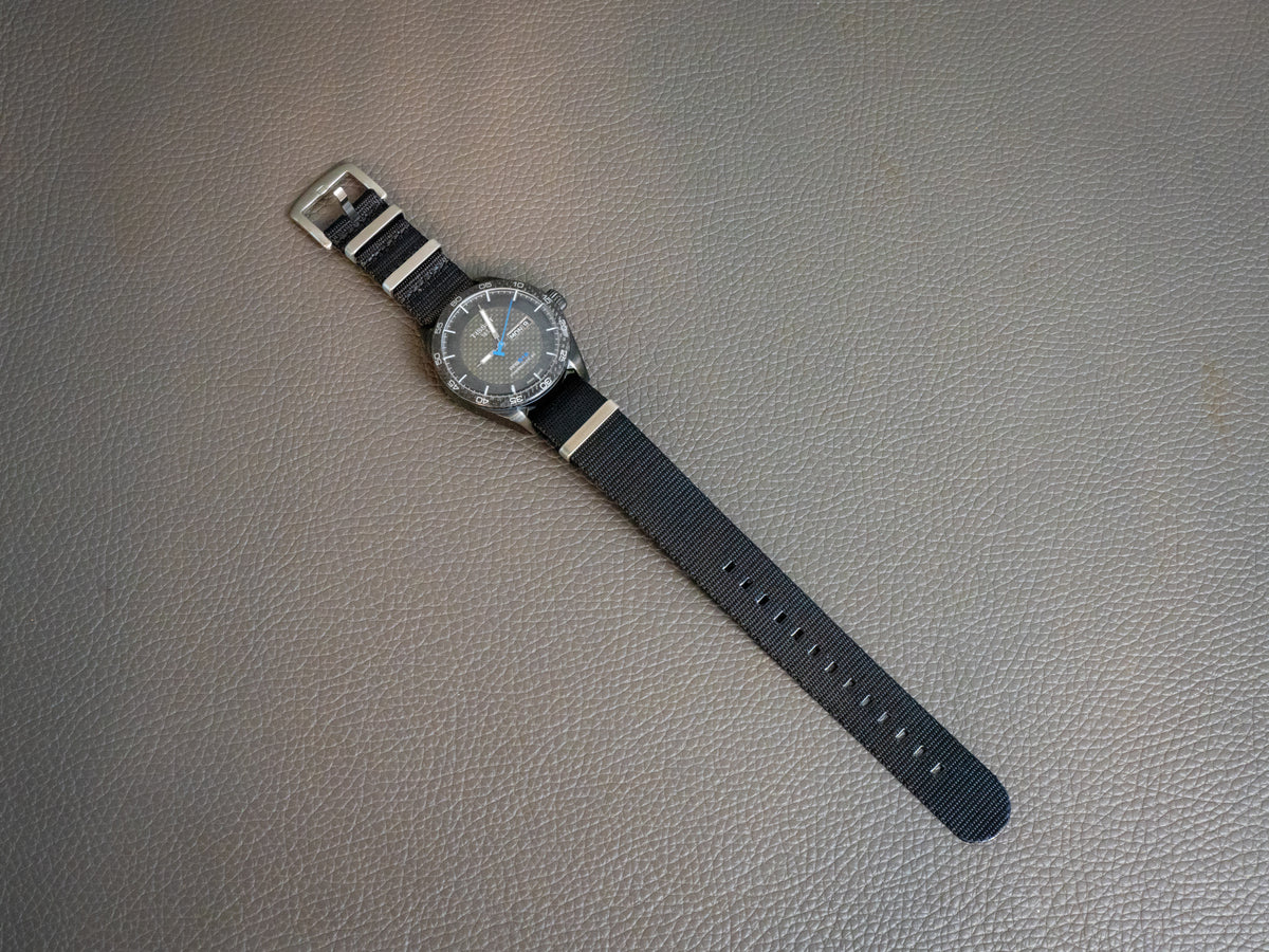 Nylon Watch Band 1 piece - Black