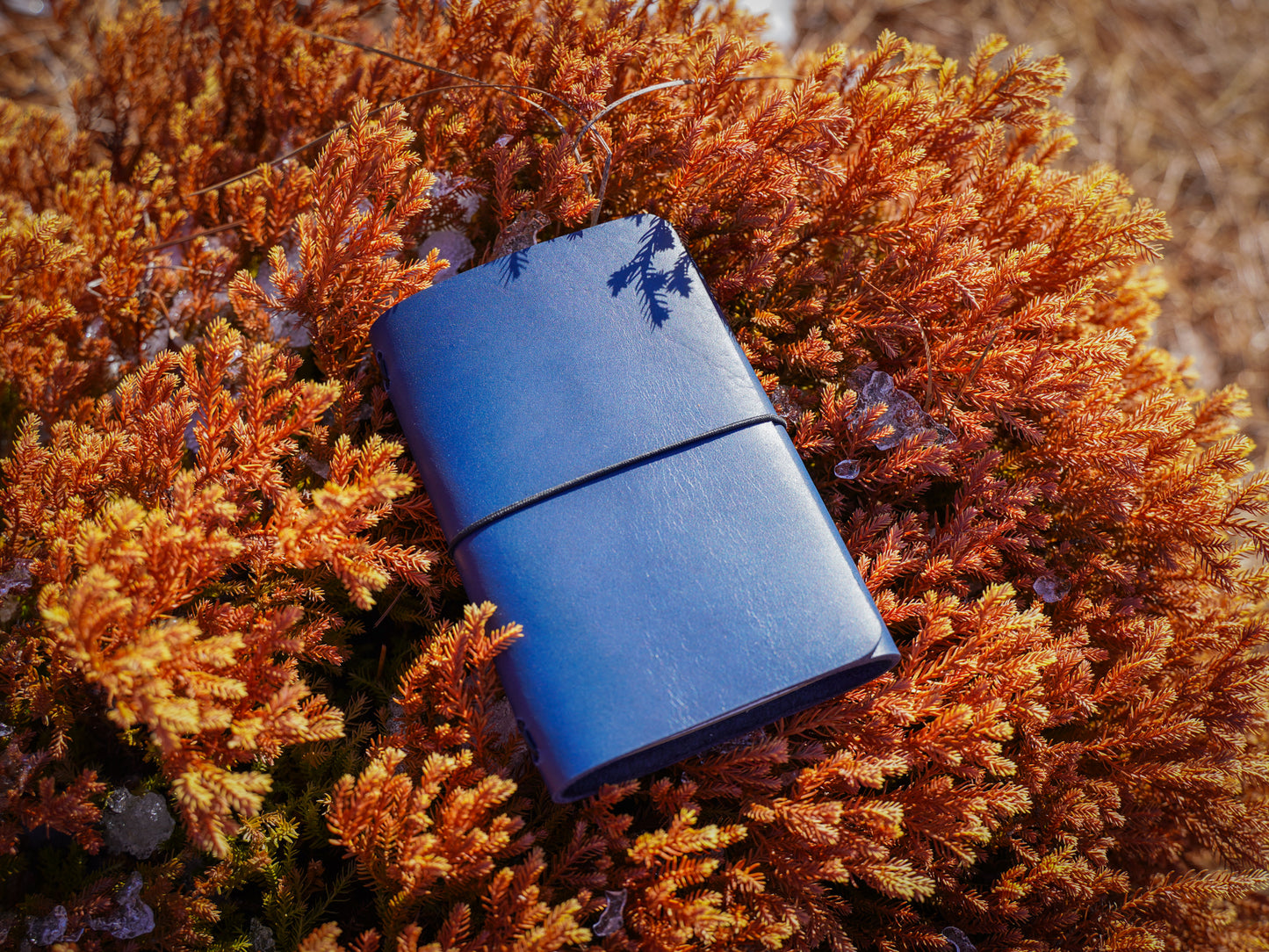 Milwaukee Leather Travel Journal - Navy