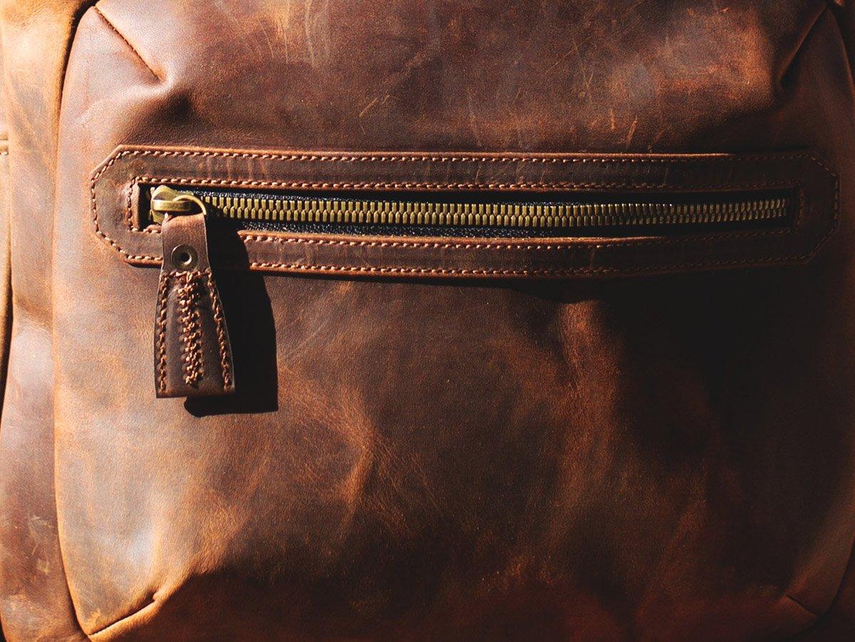Milwaukee Leather Backpack City - Dark Chocolate Backpack - olpr.