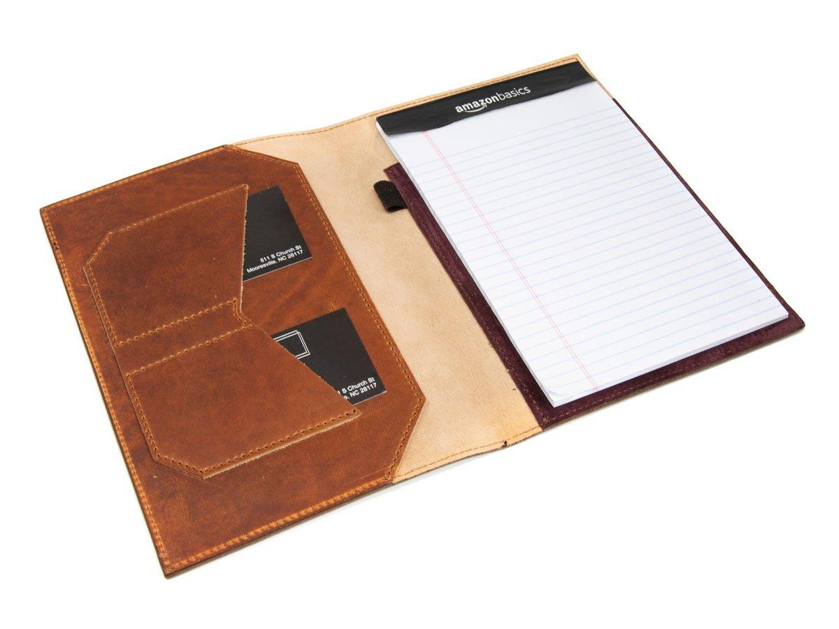 Milwaukee Leather Padfolio Traditional - Natural Journal - olpr.