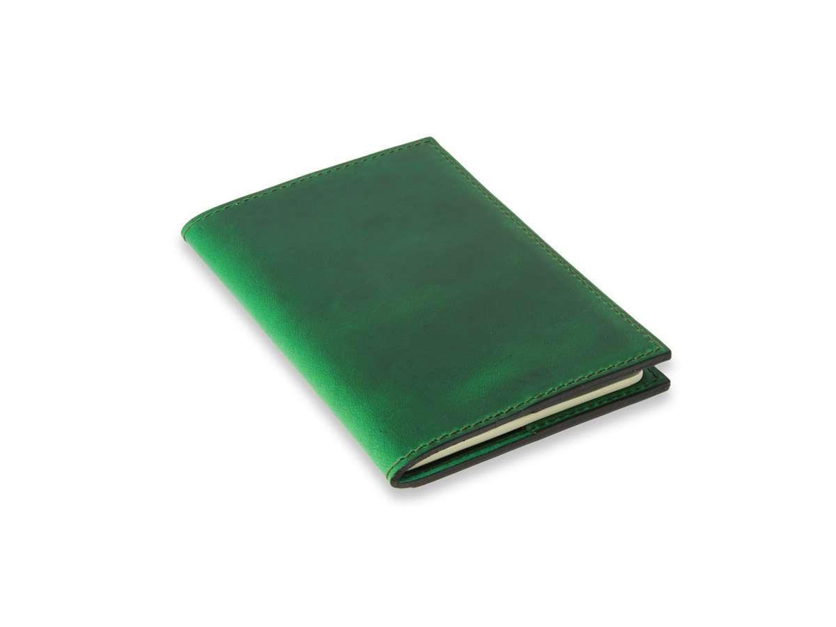 Horween Leather Moleskine Cahier Notebook Cover - Green Journal - olpr.